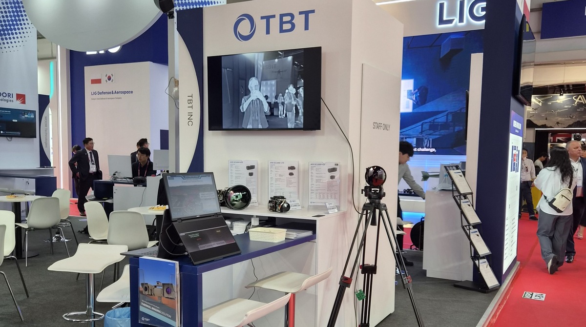 TBT booth in the Korea Pavilion at MSPO 2026